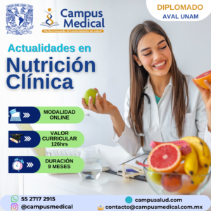 Diplomado UNAM en Nutrición Clínica