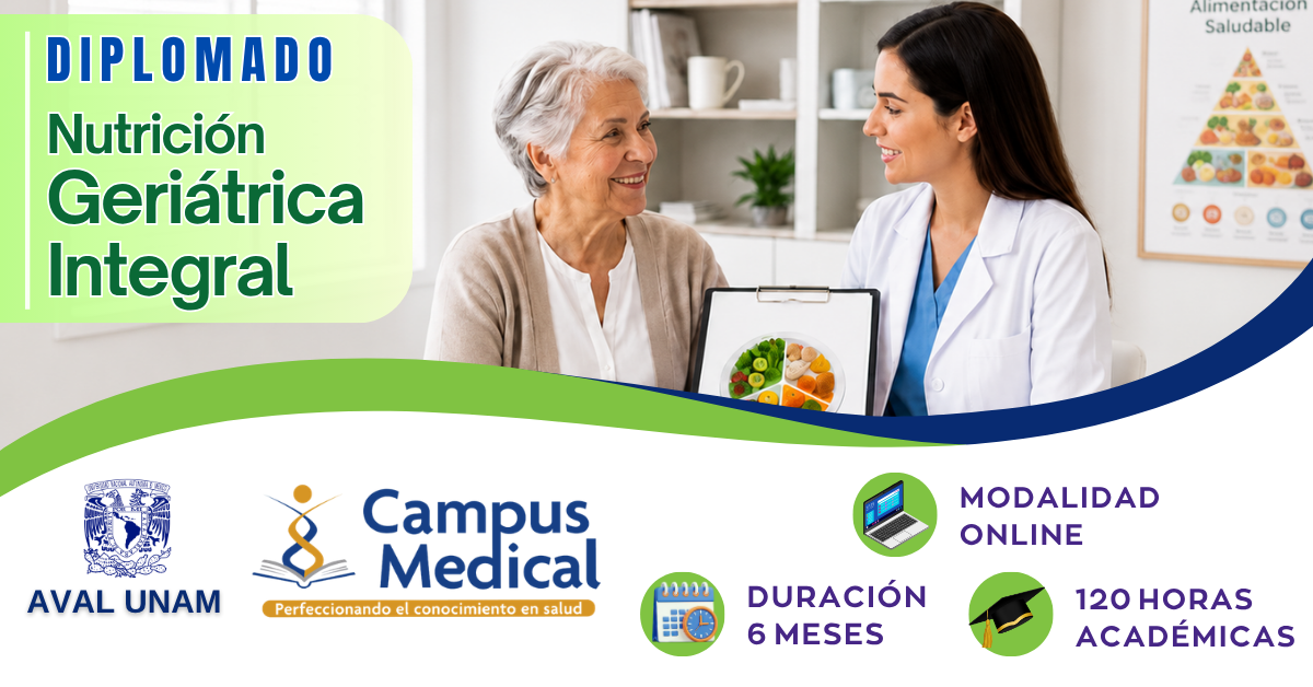 nutricion gerictrica integral diplomado avalado por la unam